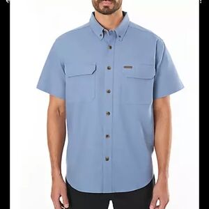 Field & Stream Light Blue Button Down Shirt